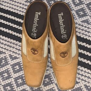 Timberland mule slides